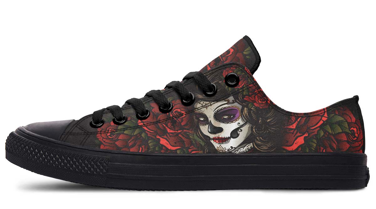 Fashion Print Couple Low-Top Canvas Shoes