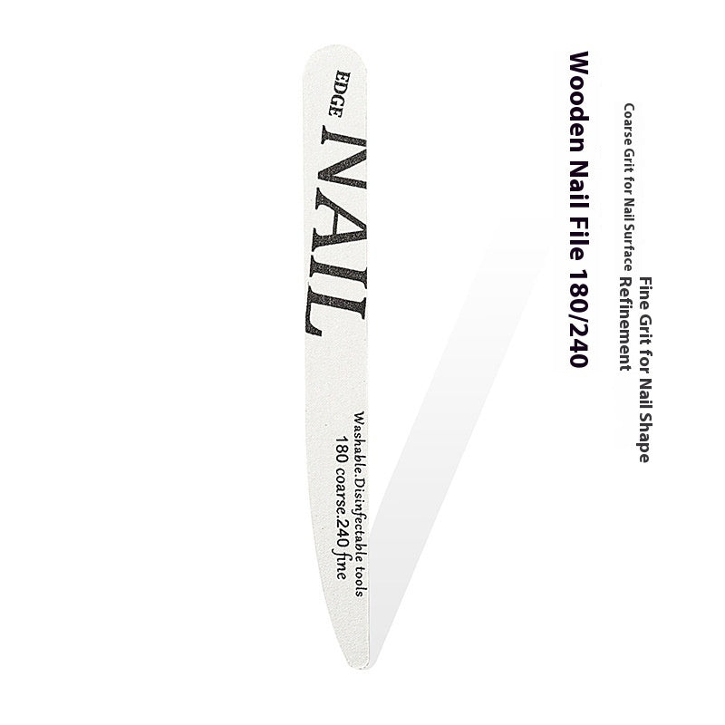 Manicure Nail File Polish Rub Pieces Nail Scissors Sponge Rub Burnishing Stick Nail Beauty Tool Set