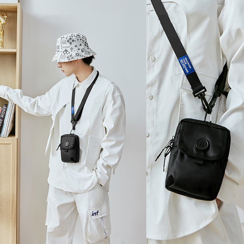 Chaopai Mini Crossbodytaske Til Mænd Med Én Skulderrem