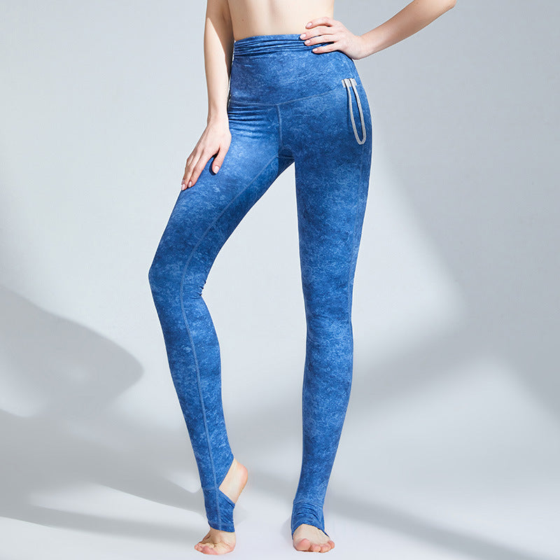 Drawstring Foot Exercise Fitness Yoga Pants
