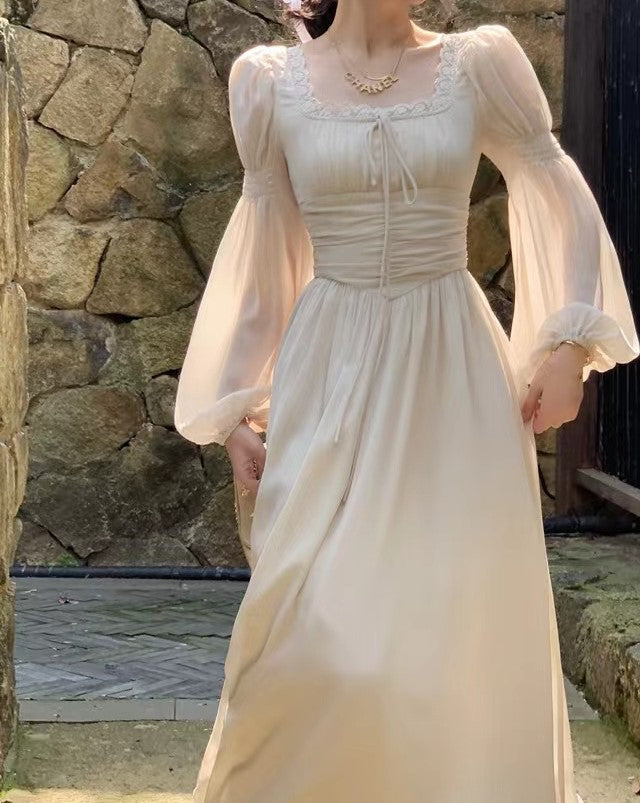 Sophisticated French-style Dress For Women