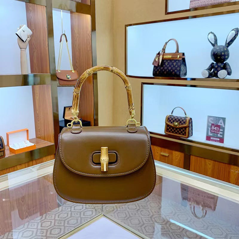 Women's Fashion Temperament Handheld Single Shoulder Crossbody Bag