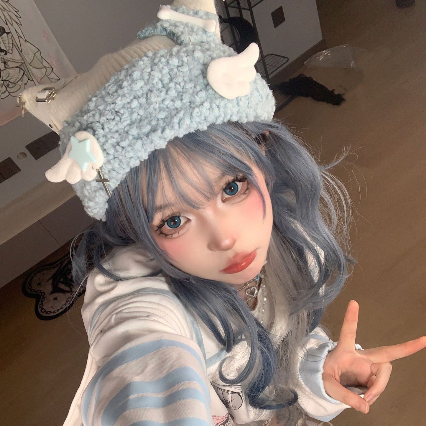Women's Fashion All-match Cat Ear Hat