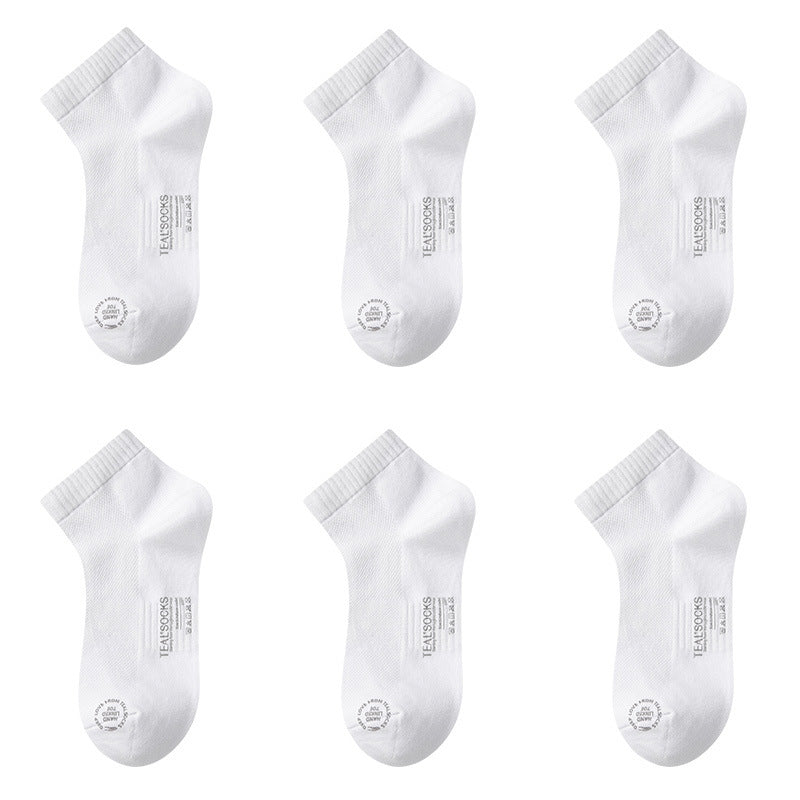 Women's Mid And Low Tube Cotton Antibacterial Stink Prevention Hosiery Boxed