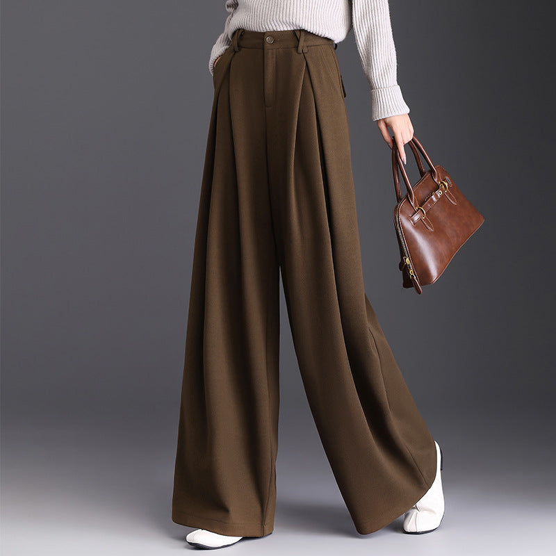 Relaxed-fit Casual Pants For Work And Everyday Wear