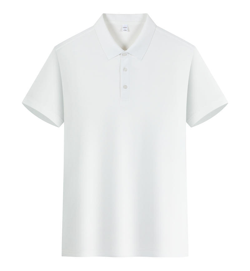 Short-sleeve Ice-feel Workwear With A Lapel Collar