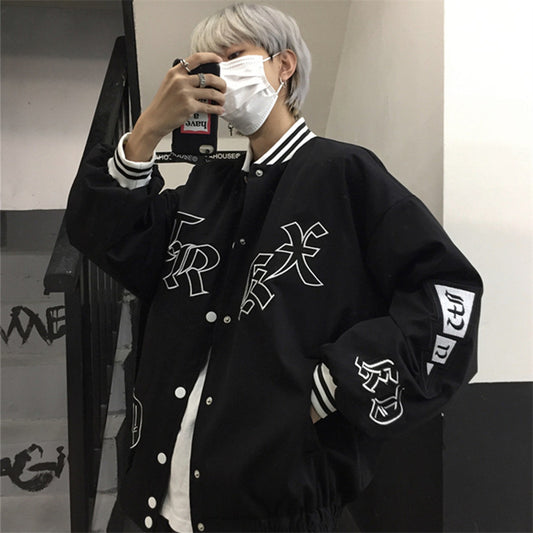 Men's And Women's Fashion Casual Loose Pilot Coat