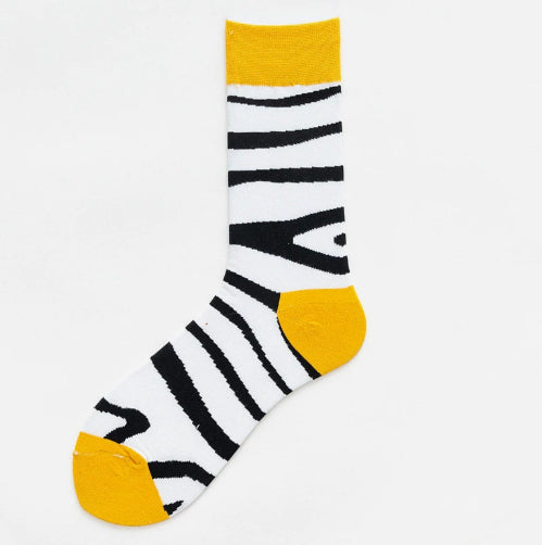 Socks Tube Socks Cartoon Athletic Socks