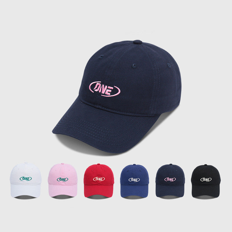 Minimalist Casual Versatile Personality Letter Thorn Brim Peaked Cap