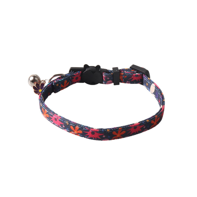 Fruit Blossom Series Bow Tie Cat Collar
