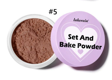 Long-lasting Concealer Waterproof And Sweatproof Smear-proof Makeup Baking Finishing Powder Face Powder