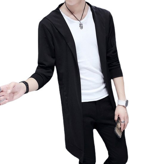 Slim Fit Student Handsome Cloak Men's Coat
