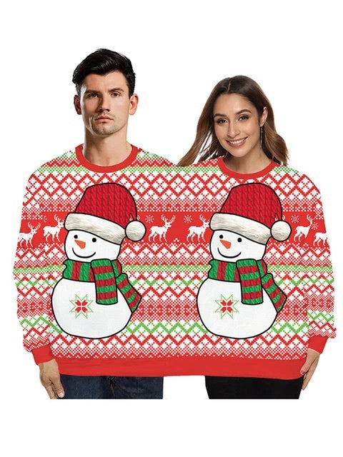 Long Sleeved Sweater For Christmas One Piece Lovers