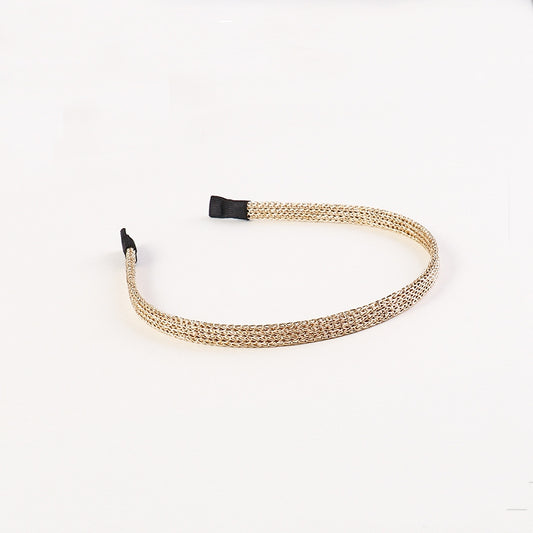 Big Chain Alloy Headband Simple Headband All-match