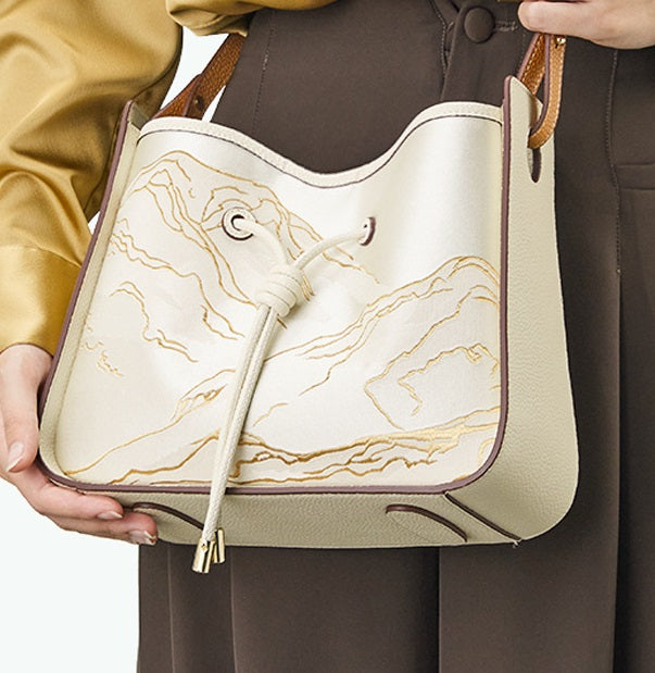 Elegant Fashion Hand Carrying New Chinese Single Shoulder Underarm Bag