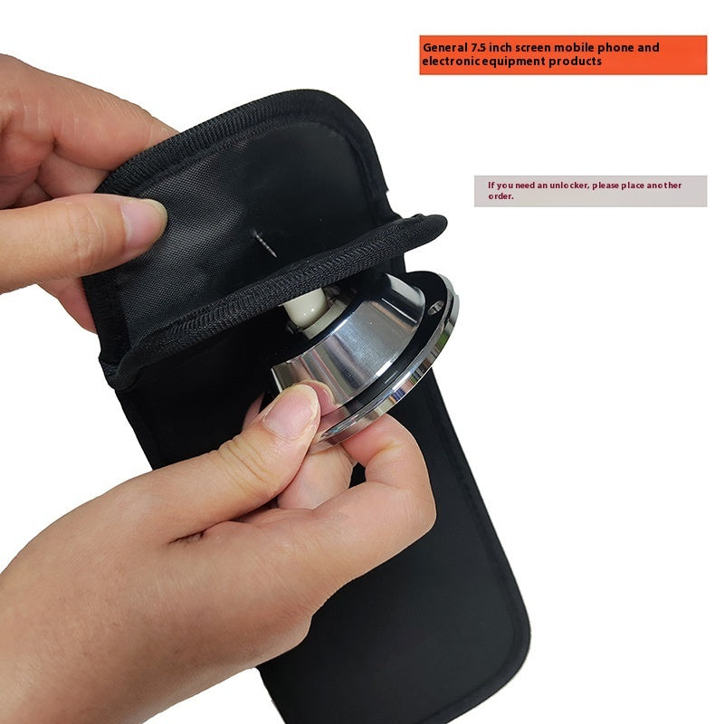 Learning Dedicated Magnetic Snap Unlock Mobile Phone Bag Anti-theft Video