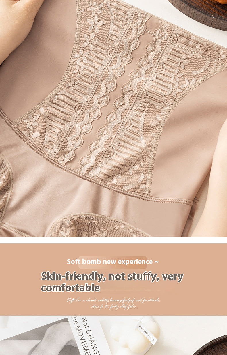 Women's Summer Thin Waist Shaping Hip Lift High Waist Belly Contraction Seamless Underwear