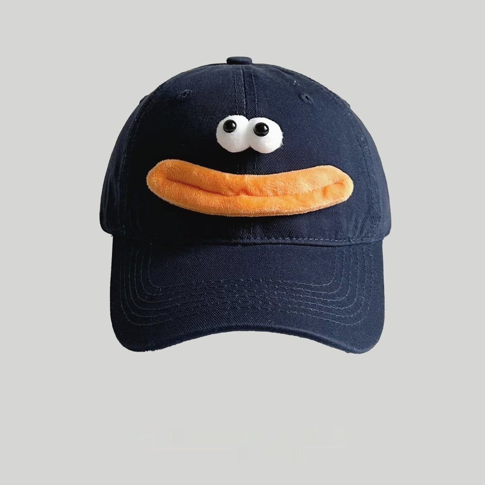 Women's Korean-style Cute Cartoon Peaked Cap