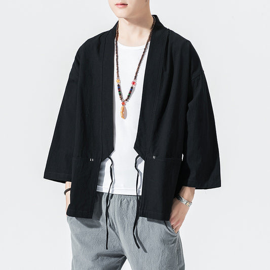 Men's Fashion Simple Casual Cardigan Coat