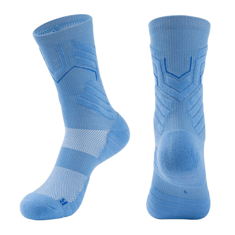 Men's New Mid Barrel Elite Basketball Socks
