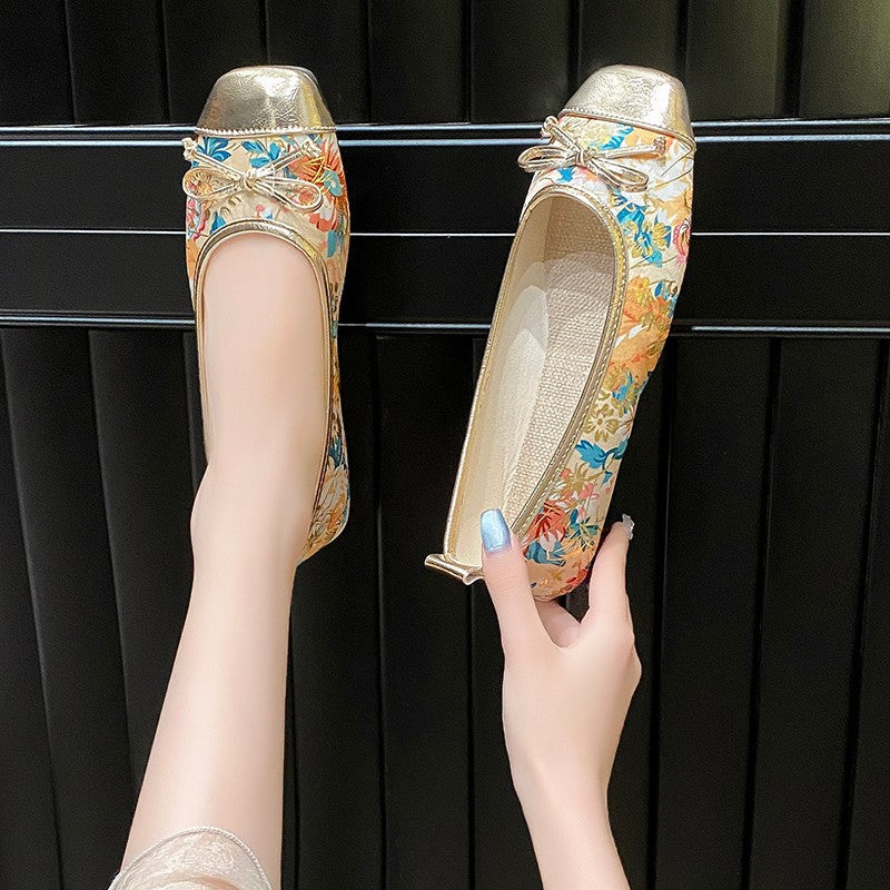 Womens Versatile Casual Comfortable Shoes With A Chic Western-style Vibe