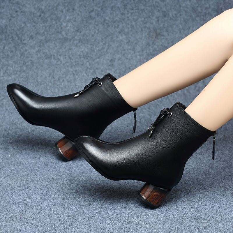 Winter New Style Korean Mother Boots Black Fashion Women's Boots