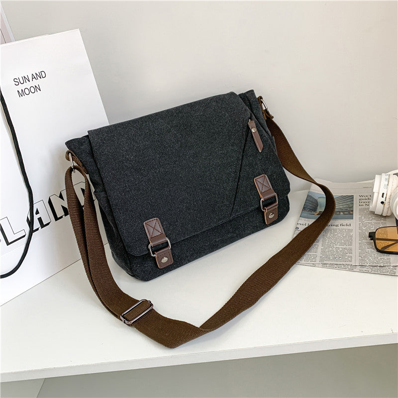Fashion Personality College Style Canvas Male