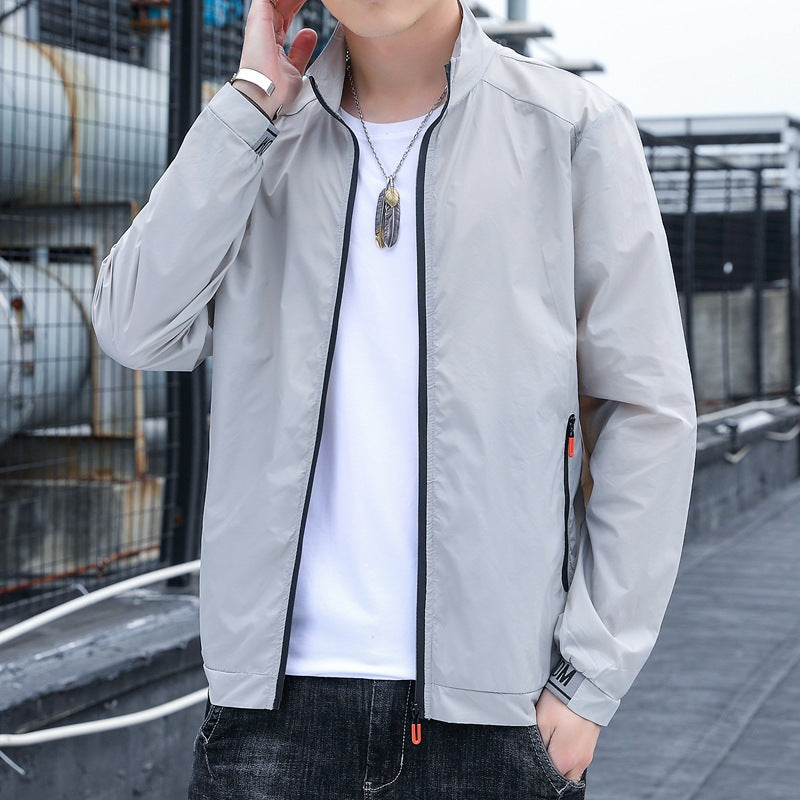 Men's Lapel Casual UV Protection Jacket