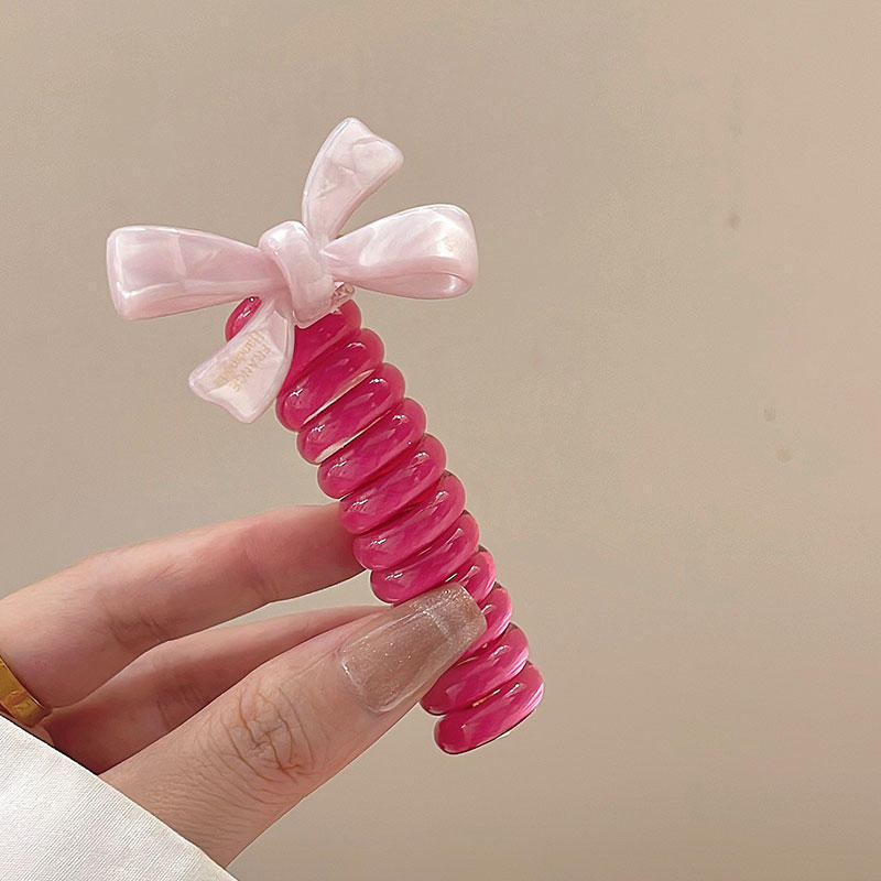 Spring And Summer Cute Bow Bubble Braid Hair Braiding Artifact Headband