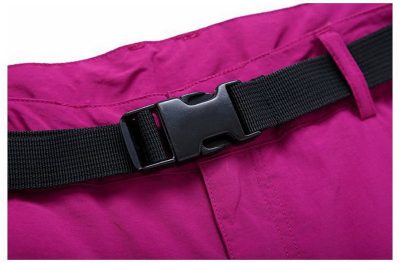 Two pieces of stitching solid color quick-drying pants