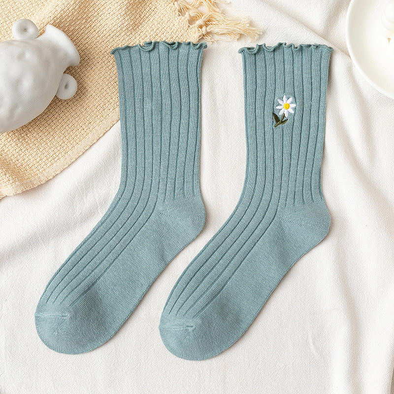 Maternity high tube socks
