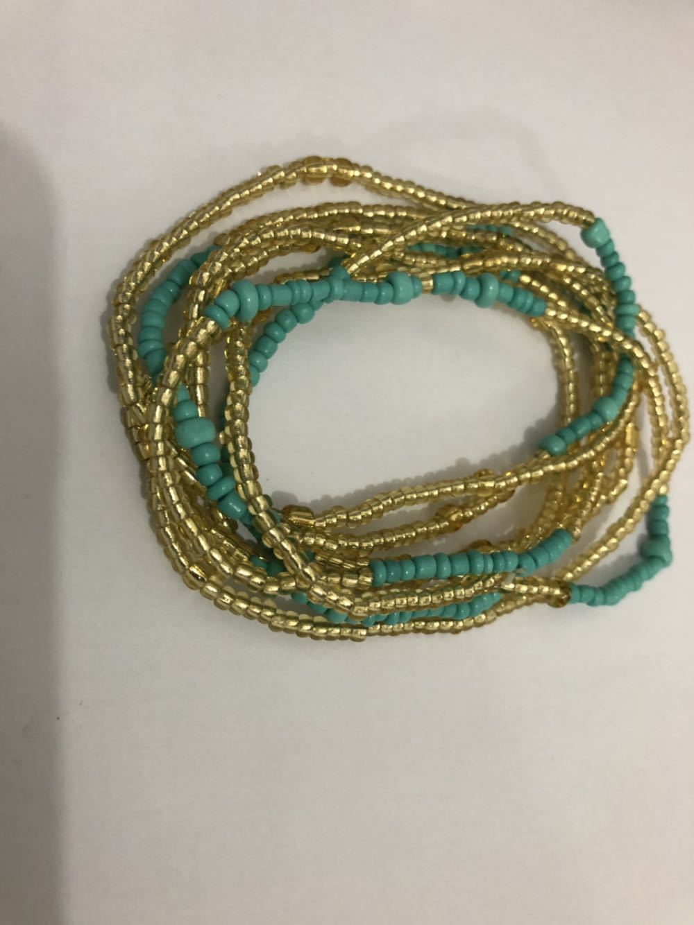 Bikini Chain Handmade Rice Beads 2 Piece