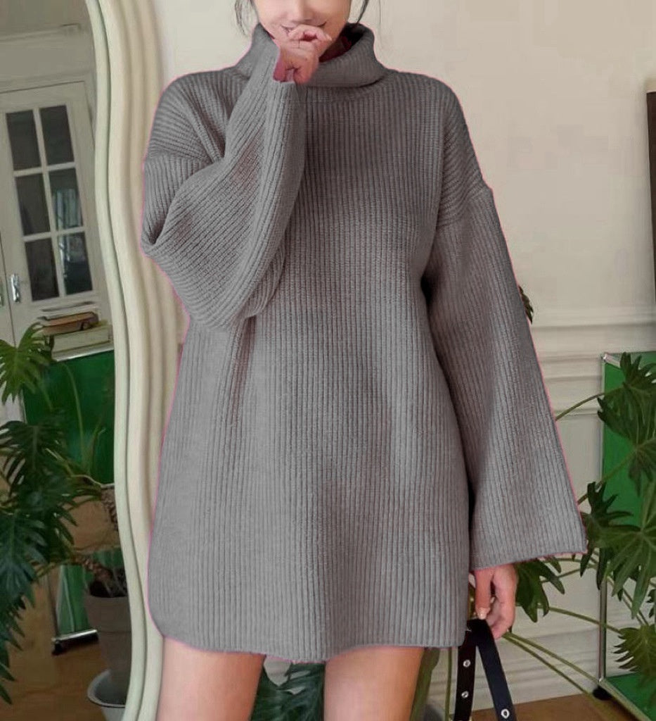 Women's High Neck Sweater