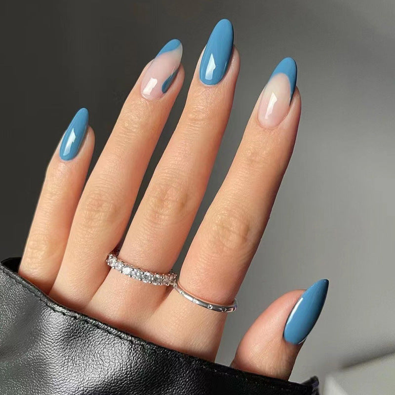 Short Round False Nail Patch