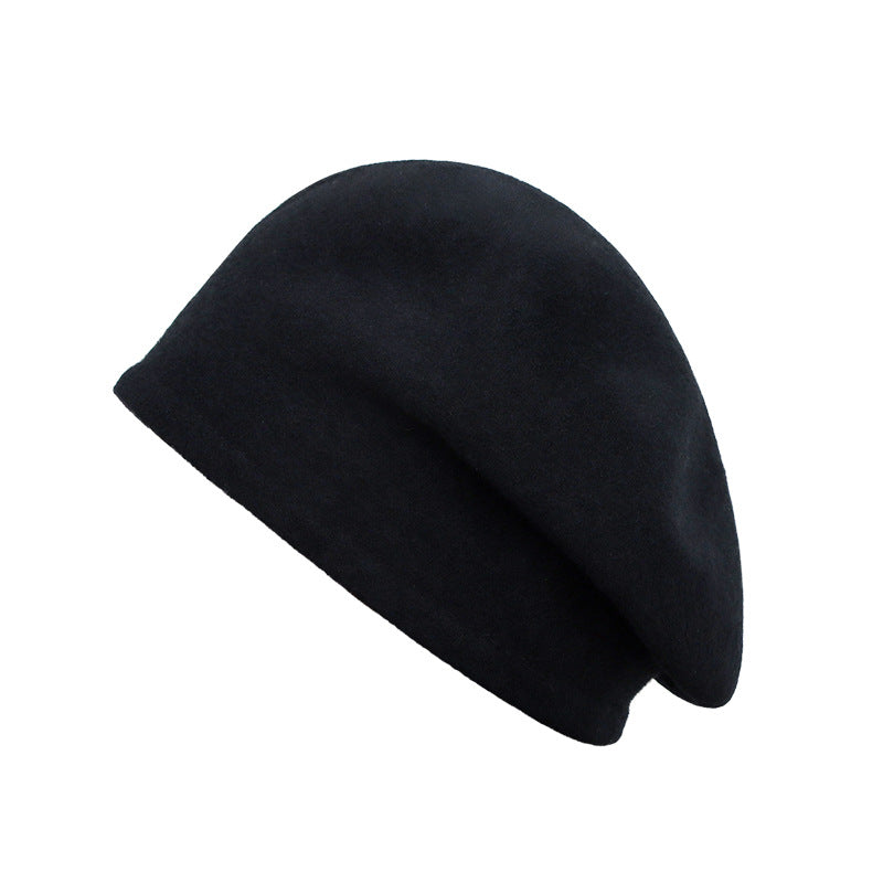 Knitted Wool Hat To Keep Warm Pile