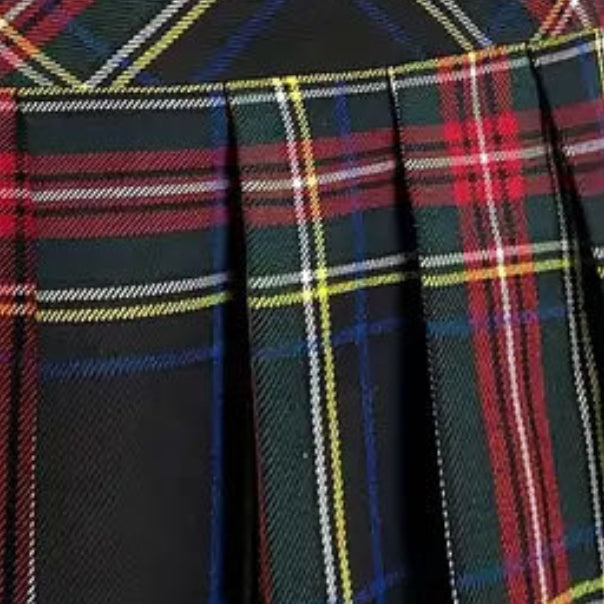 Women's Stripe College Style Pleated Skirt