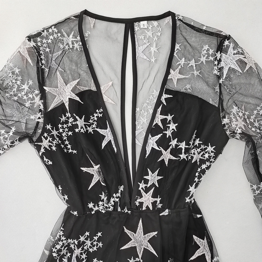 Hot Selling Lace Dress In Europe And America