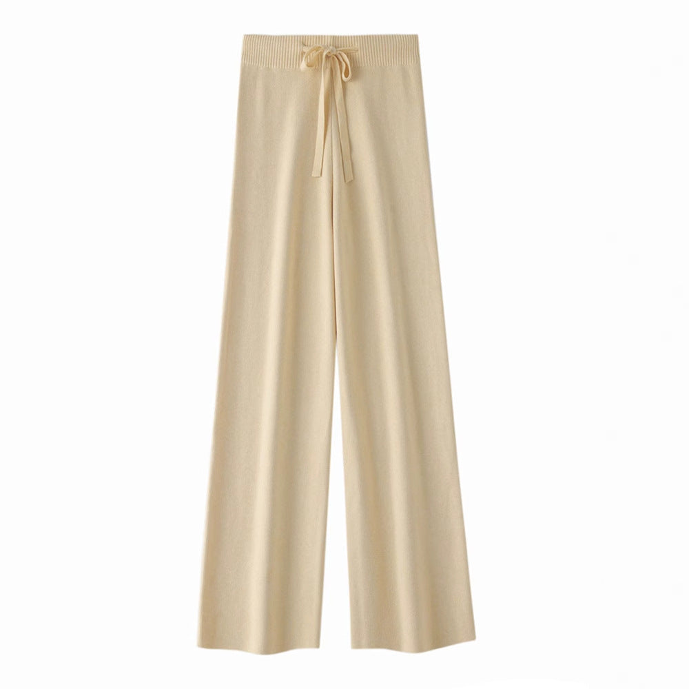 Womens Fashionable Casual Soft Knit Pants