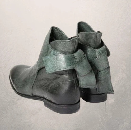 Back bow short Martin boots Fufeng Roman boots