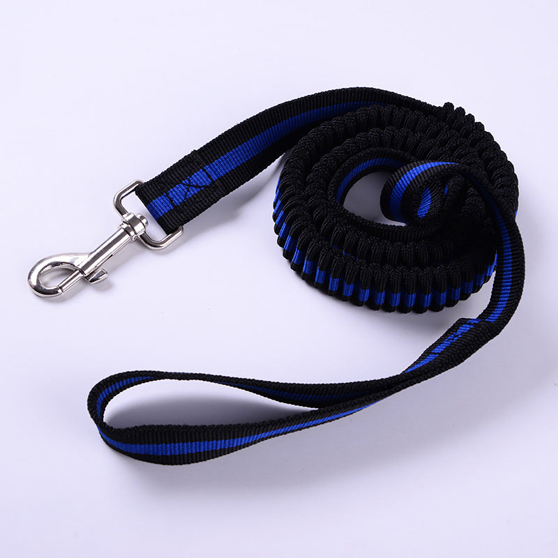 New outdoor dog elastic traction rope