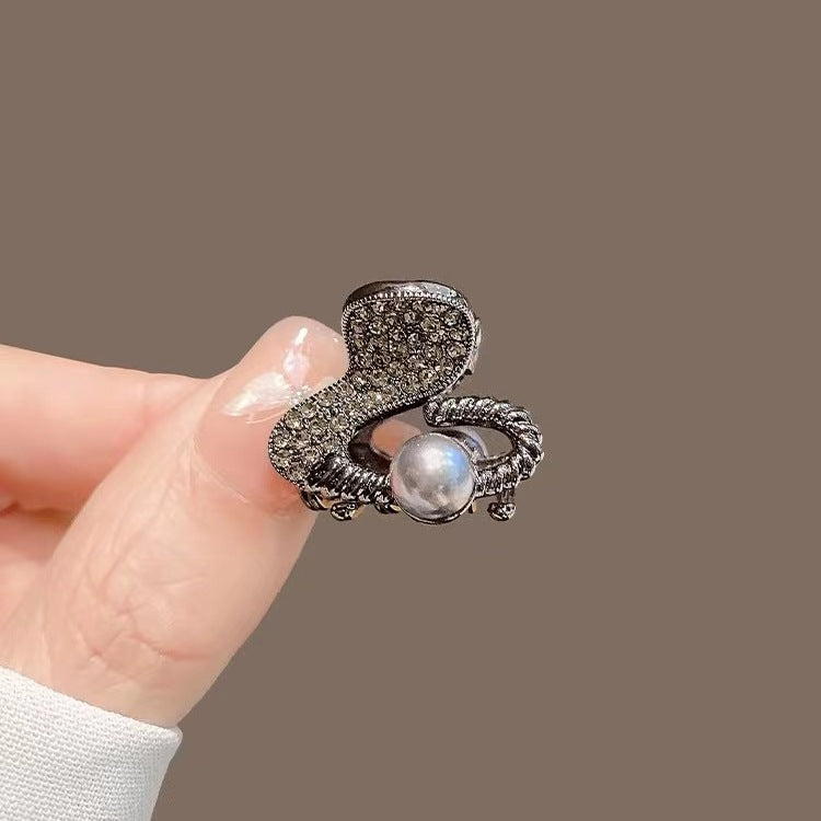 Rhinestone Small Size Broken Hair Side Hairpin