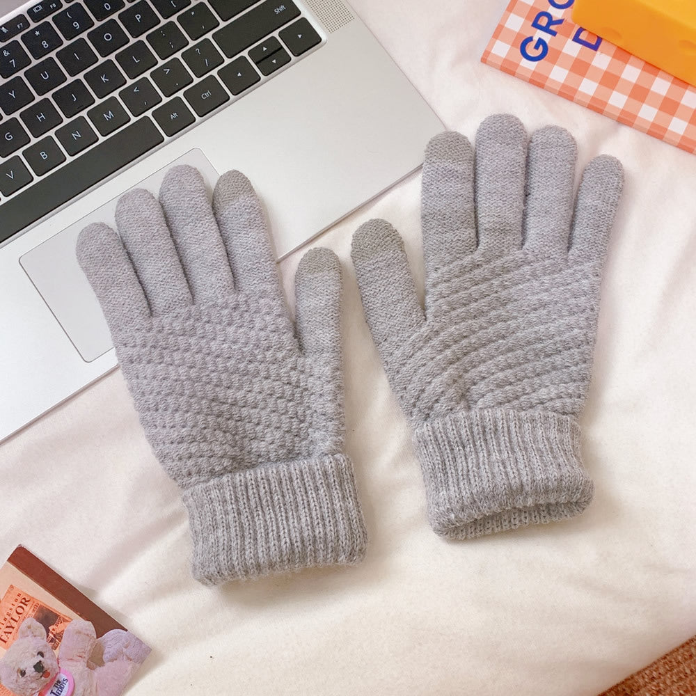 Student Japanese Girl Heart Full Finger Five-finger Gloves
