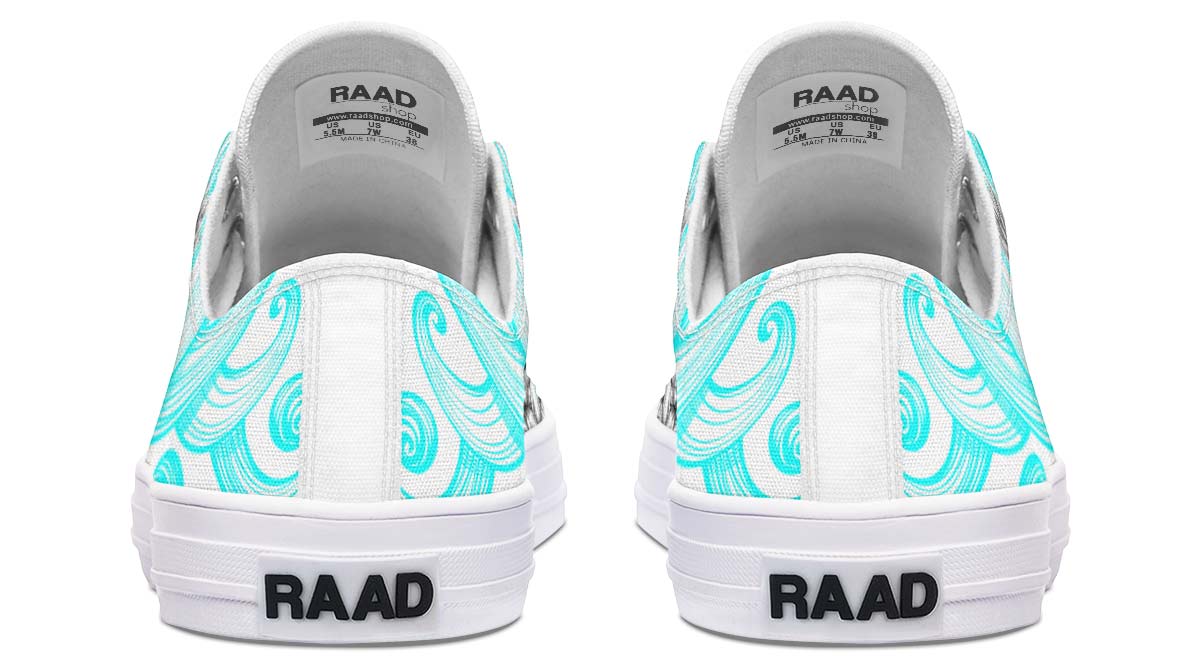 Fashion Print Couple Low-Top Canvas Shoes