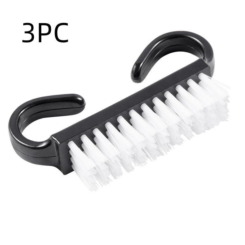 Semi Transparent Nail Horn Cleaning Brush