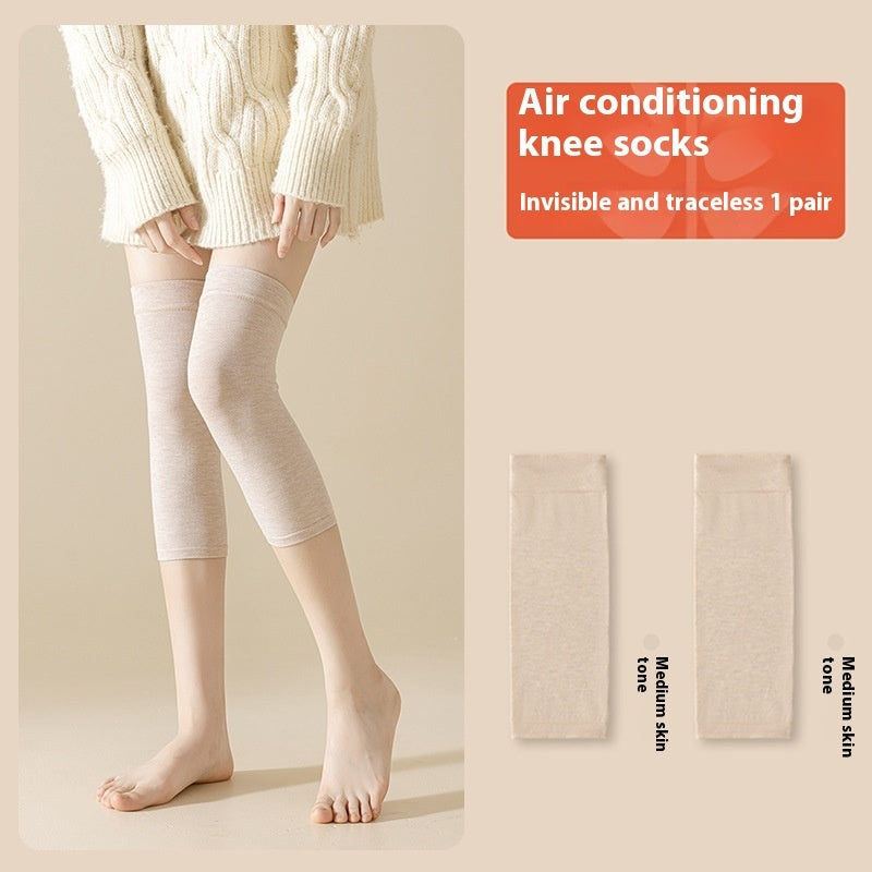 Forår og sommer tynde aircondition knæstrømper strømper kvinder anti-snagging holdbare