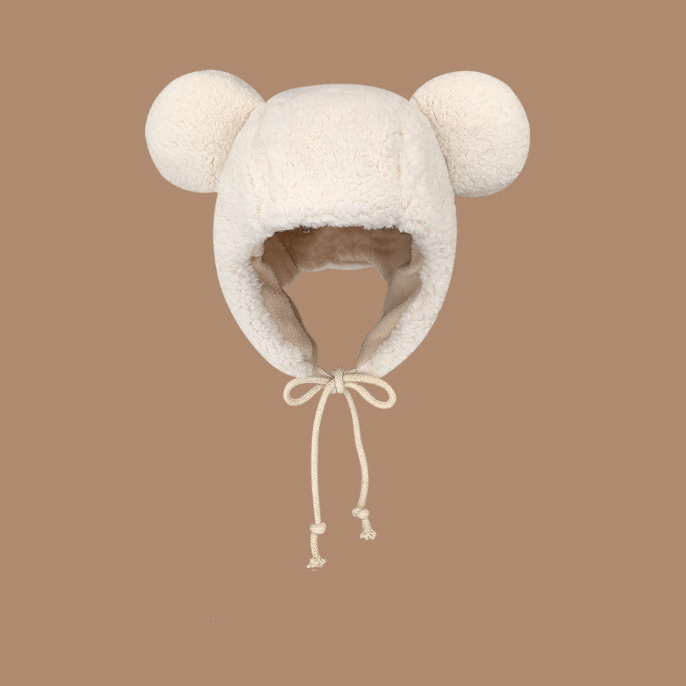Warm With Velvet Lambswool Hat
