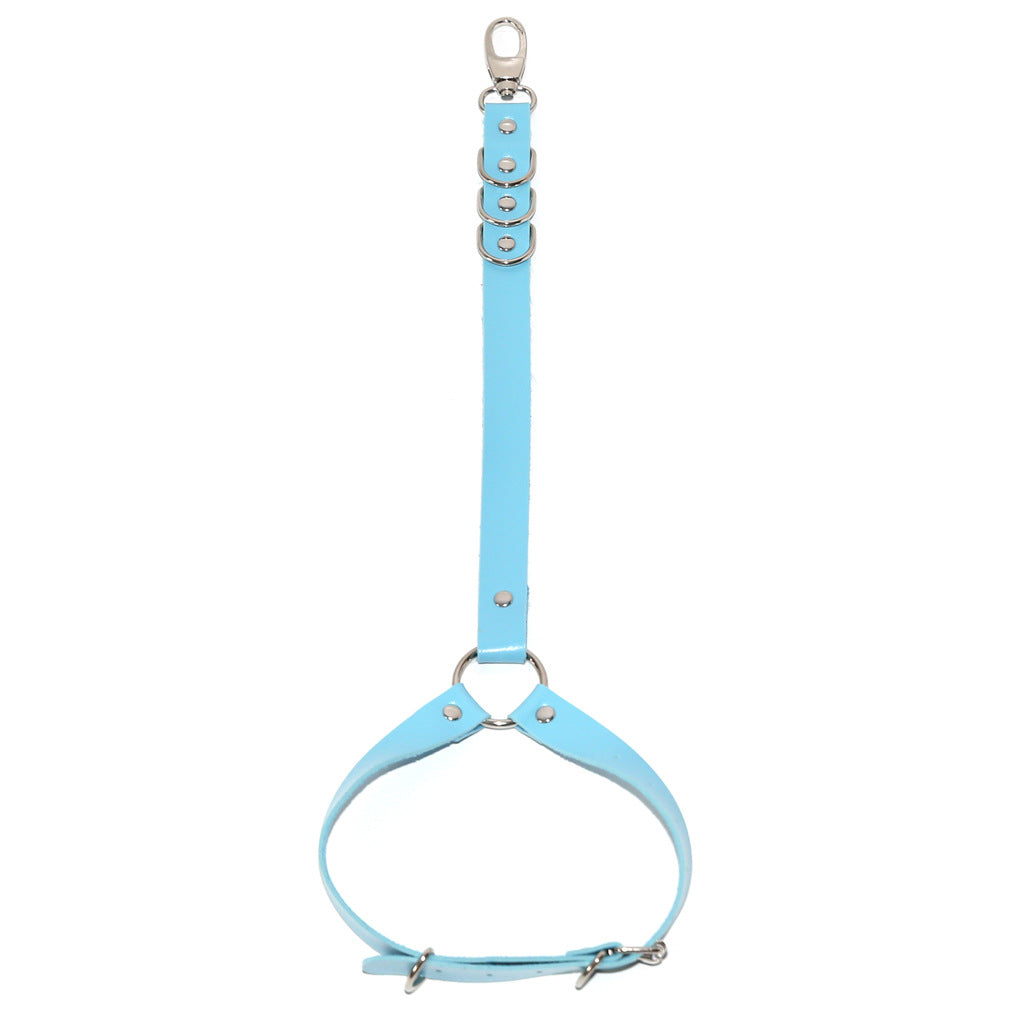 Fashion Trend Punk Style Show Pu Leg Chain