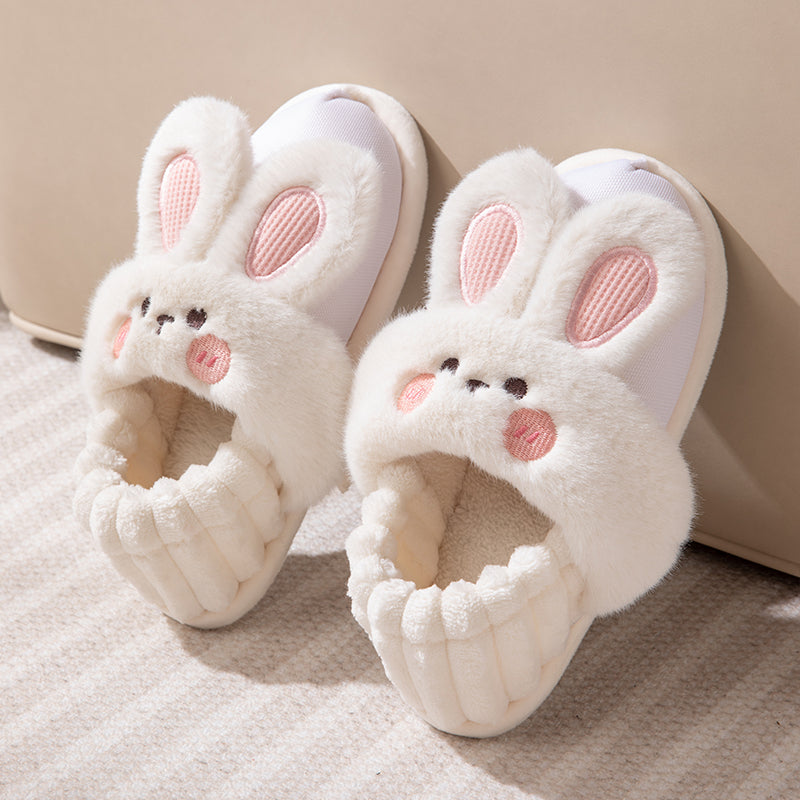 Removable Cotton Lovely Slippers In Winter