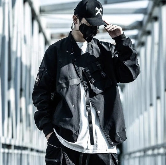 Loose Tide Brand Ins Functional Wind Baseball Uniform Tooling Jacket