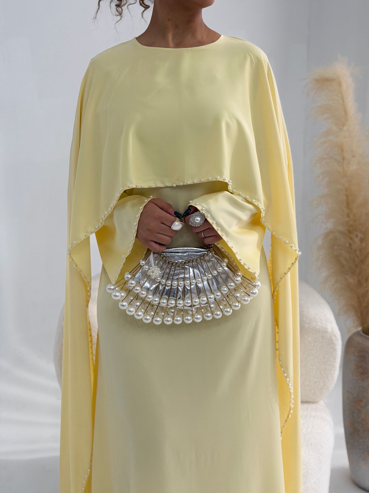 Luxurious Embroidered Gown The Jewel Of The Middle East